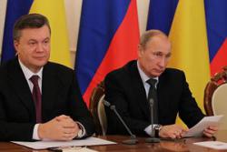 Д. Песков: Вопрос о возможности присоединения Украины к Таможенному союзу на встрече Путина и Януковича не обсуждался