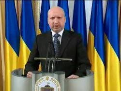 Турчинов: СНБО принял решение о крупномасштабной антитеррористической операции с привлечением армии