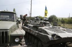 Ситуация вокруг Иловайска: украинские военные прорываются из окружения