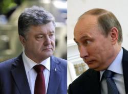 Порошенко обратился к Путину с требованием выполнять Минские договоренности и освободить заложников