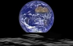 NASA опубликовало снимок Земли, сделанный с орбиты Луны