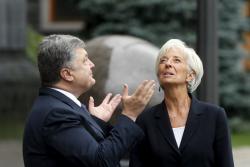 Порошенко и глава МВФ договорились подготовить дорожную карту приоритетных реформ