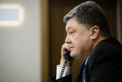Президент Украины провел телефонный разговор в Нормандском формате 