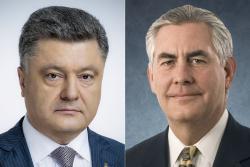 Президент Украины провел телефонный разговор с Госсекретарем США