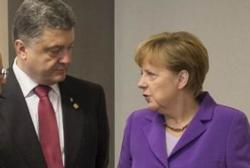 П.Порошенко обсудит с А.Меркель ситуацию на Донбассе