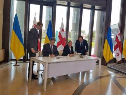 Украина и Грузия подписали Декларацию о стратегическом партнерстве