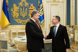 Президент Украины провел встречу со Специальным посланником Президента США по Украине