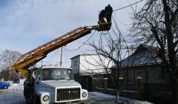 Из-за непогоды в Украине без электроснабжения остались 112 населенных пунктов