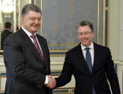 Президент Украины встретился со Специальным представителем США по Украине