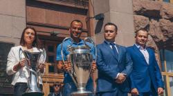 В Киеве открыли фан-зону Лиги чемпионов