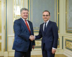 Президент Украины встретился с Министром иностранных дел Германии