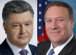 Президент провел телефонный разговор с Госсекретарем США