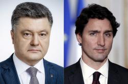 Президент Украины провел телефонный разговор с Премьер-министром Канады