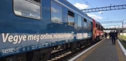По евроколее в Украину прибыл первый поезд из Венгрии