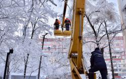В Украине из-за снегопада обесточены 170 населенных пунктов