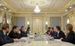 Президент Украины встретился с Президентом ЕБРР