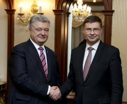 Президент Украины встретился с Вице-президентом Европейской Комиссии