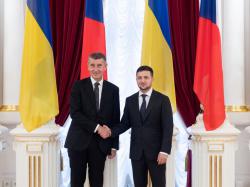 В Киеве проходит встреча Президента Украины с Премьер-министром Чешской Республики