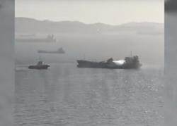 В Японском море взорвался российский танкер