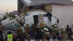 Названа новая версия крушения самолета в Казахстане