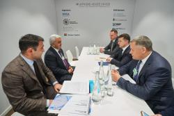 Владимир Зеленский провел встречу с президентом компании SOCAR