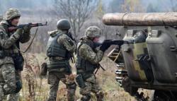 Оккупанты трижды обстреляли позиции Объединенных сил на Донбассе