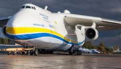 Ан-225 "Мрия" доставил медгрузы в Украину