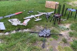 Во Львовской области обнаружили базу дронов, использовавшихся для контрабанды