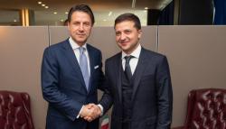 Президент Украины провел телефонный разговор с Премьер-министром Италии