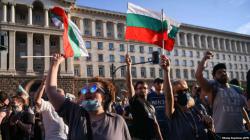 Антиправительственные протесты в Болгарии