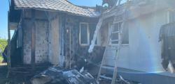 Полиция открыла дело из-за пожара в доме Шабунина