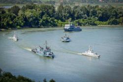 В акватории Дуная начались украинско-румынские военные учения Riverine 2020