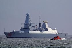 В одесский порт прибыл британский ракетный эсминец HMS Dragon