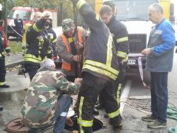 В Киеве на Новодарницком коллекторе произошел взрыв