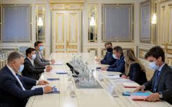 Президент Украины встретился с президентом Международного комитета Красного Креста