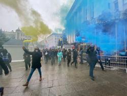 На Банковой возобновились протесты "ФОПов"