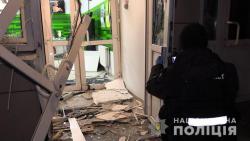 В Киеве ночью неизвестный взорвал отделение банка