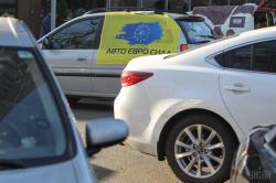 В Украине начали штрафовать водителей авто на еврономерах