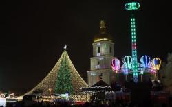 Новогодние локации в Киеве прекращают свою работу на время локдауна