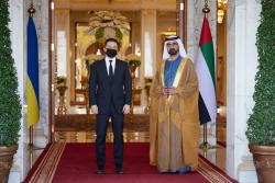 Президент Украины встретился с Премьер-министром Объединенных Арабских Эмиратов