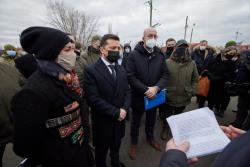 Владимир Зеленский и Шарль Мишель встретились с представителями международных гуманитарных миссий на Донбассе