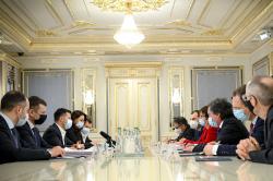 Президент Украины встретился с президентом Европейского банка реконструкции и развития