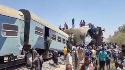 При столкновении поездов в Египте погиби более 30 человек