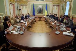 Владимир Зеленский и Шарль Мишель обсудили энергетическую безопасность, вопросы вакцинации и двустороннего сотрудничества