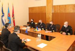 В Одессе руководители ВМС Украины встретились с представителями НАТО