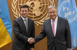 Президент Украины провел телефонный разговор с Генеральным секретарем ООН