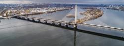 На Южном мосту в Киеве частично ограничат движение транспорта