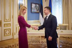 Президент Украины и Премьер-министр Эстонии подписали Совместное заявление о поддержке вступления Украины в ЕС