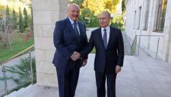 В Сочи состоялась встреча президентов России и Беларуси