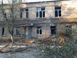 В Донецкой области больница попала под обстрел боевиков
